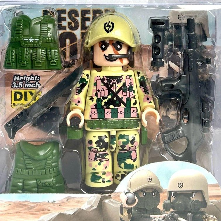 F Конструктор minifigures Army Team Soldiers, фигурка Армия Солдаты 8 см.  #1