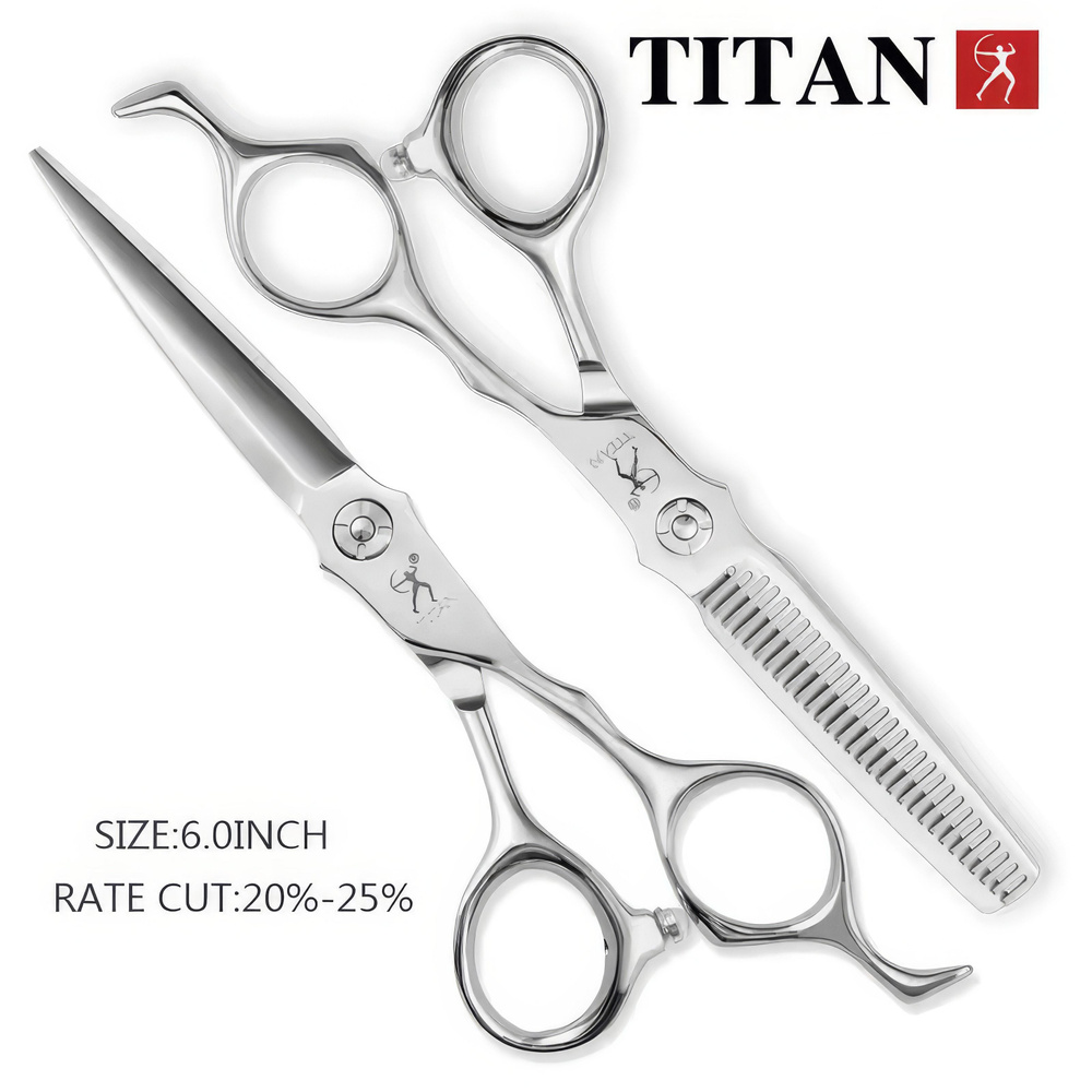 Комплект парикмахерских ножниц Titan A60 / A630 6.0 inch #1