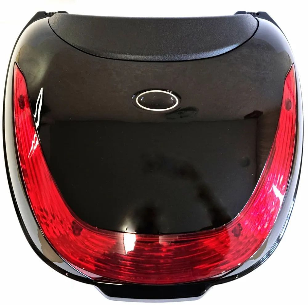 Кофр багажный для мопеда, скутера ZH-A02 (380 x 350 x 270) Чёрный #1