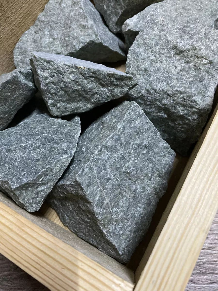 Камни для бани Жадеит, 12.5 кг #1