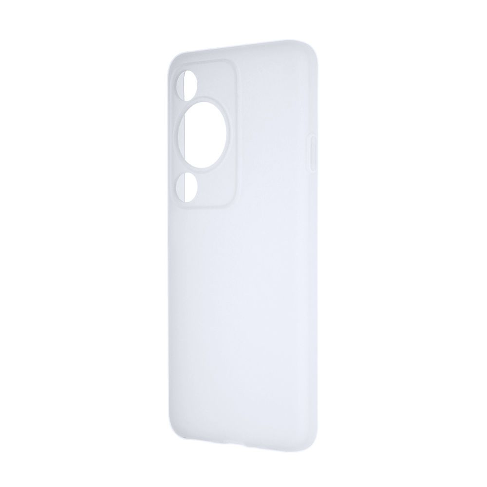 Силиконовый матовый полупрозрачный чехол для Huawei Nova Y72 Белый  #1