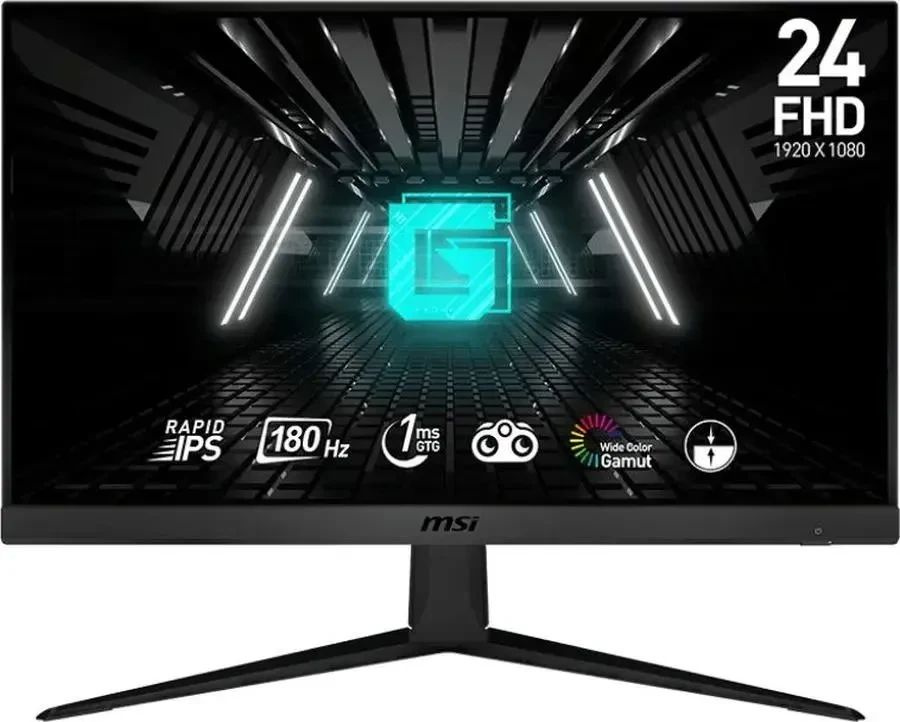 MSI 23.8" Монитор G2412F, черный #1