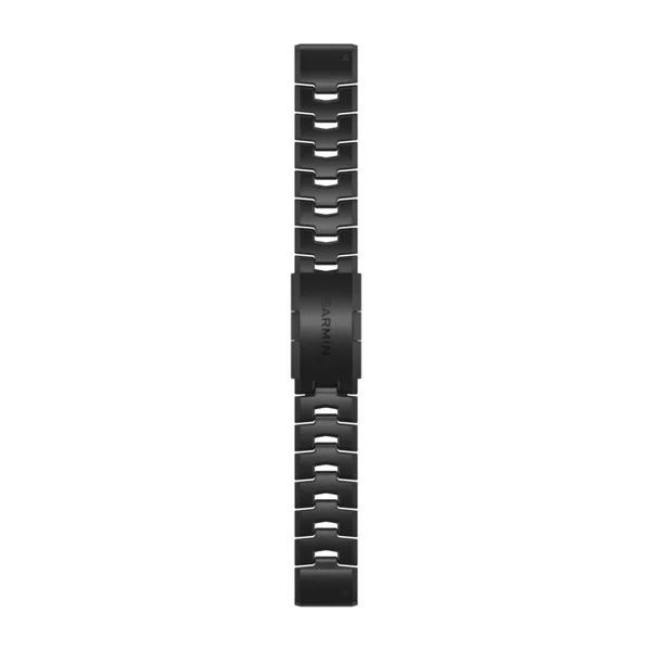 Ремни Garmin Quickfit 26 Vented Titanium Bracelet Carbon gray #1