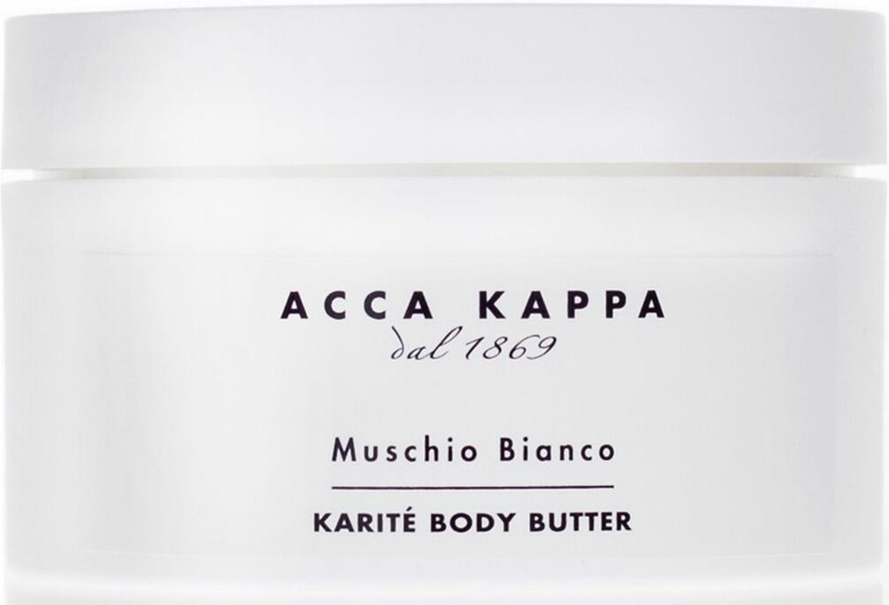 Масло для тела Muschio Bianco / Acca Kappa / Karite Body Butter /200ml #1