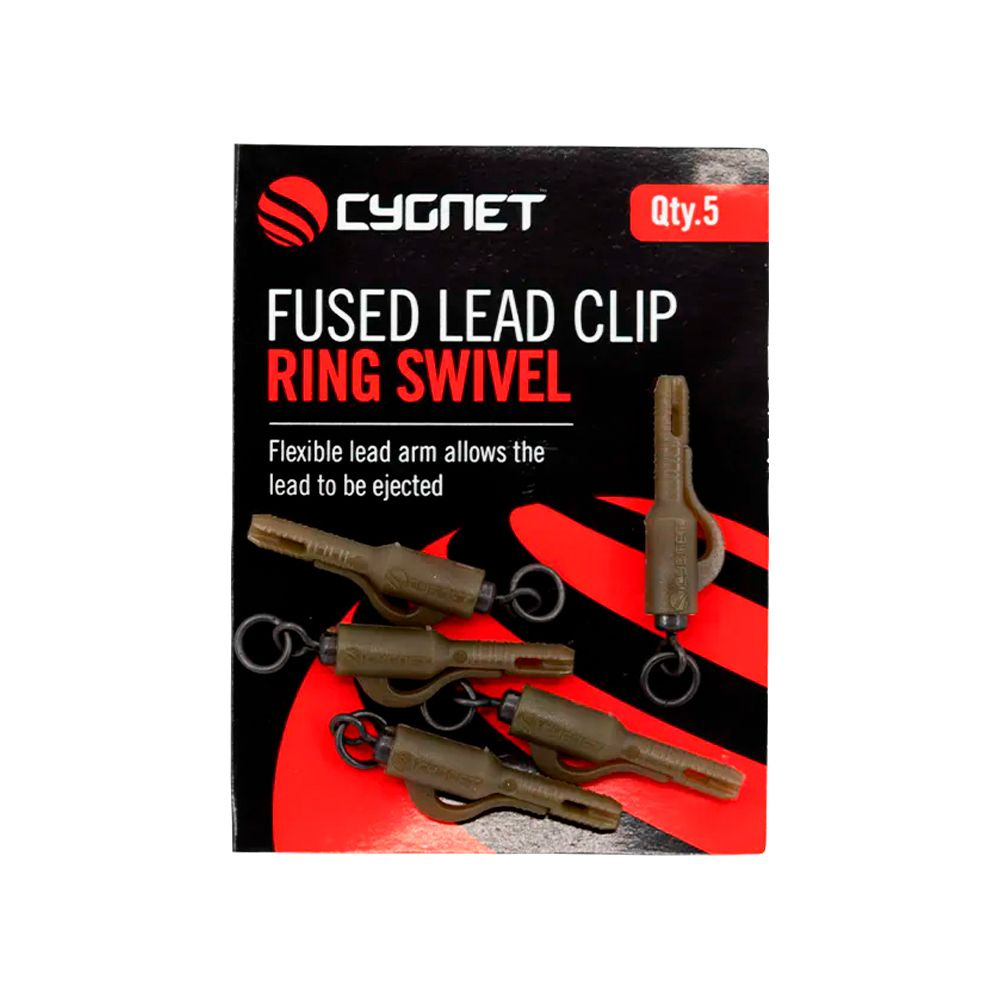 Безопасная клипса Cygnet Fused Lead Clip Ring Swivel #1