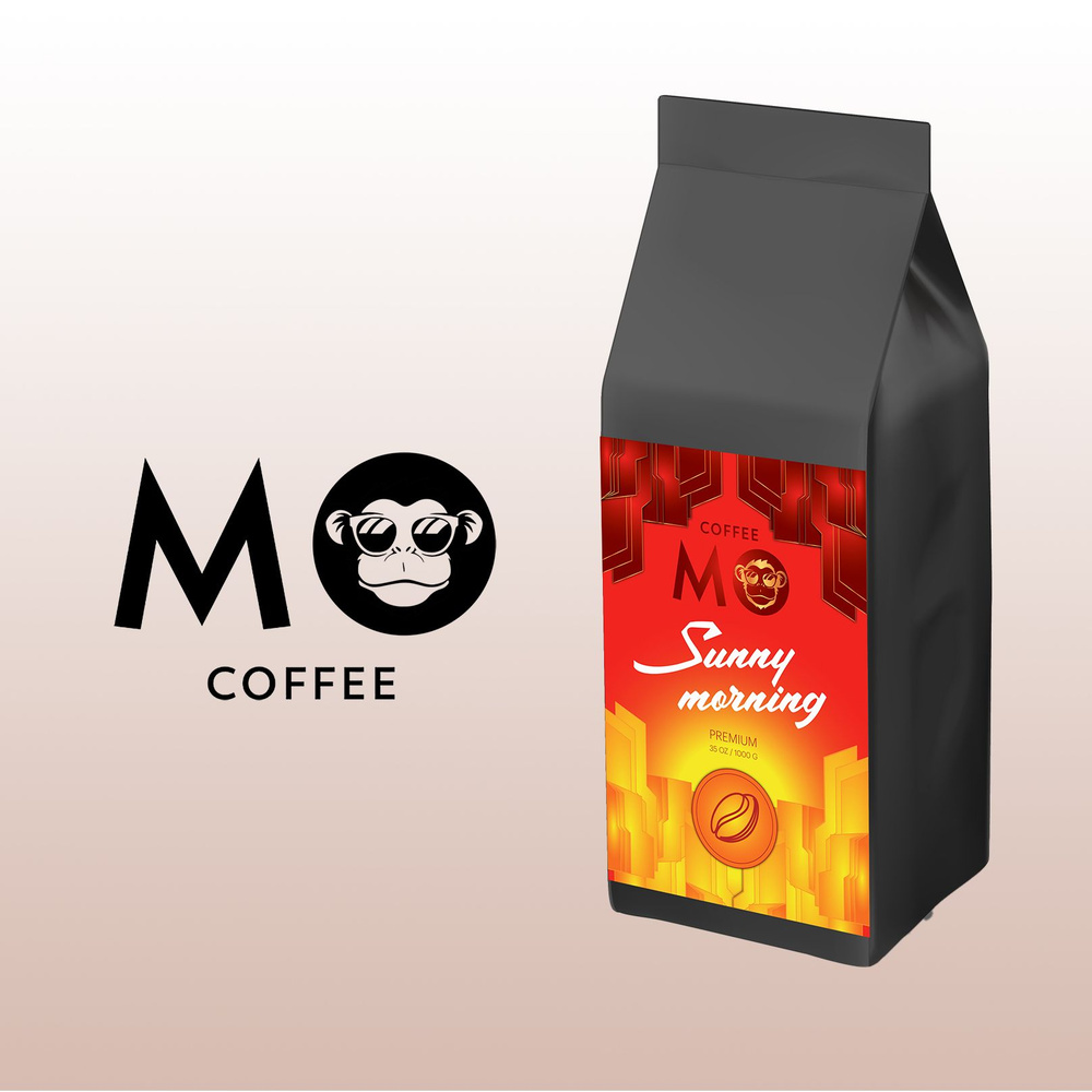 Кофе в зернах MO Coffee Sunny Morning Premium Blend1 кг #1