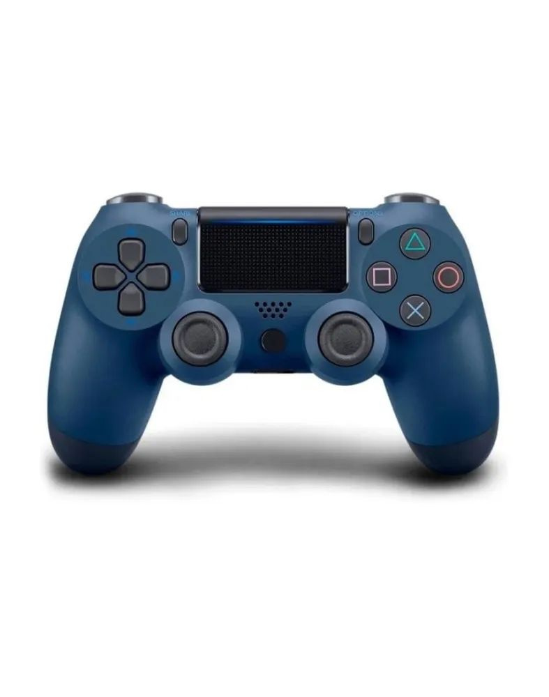 PlayStation Геймпад Sony Геймпад PS4 Controllers, Bluetooth, темно-синий, Bluetooth, черно-серый  #1