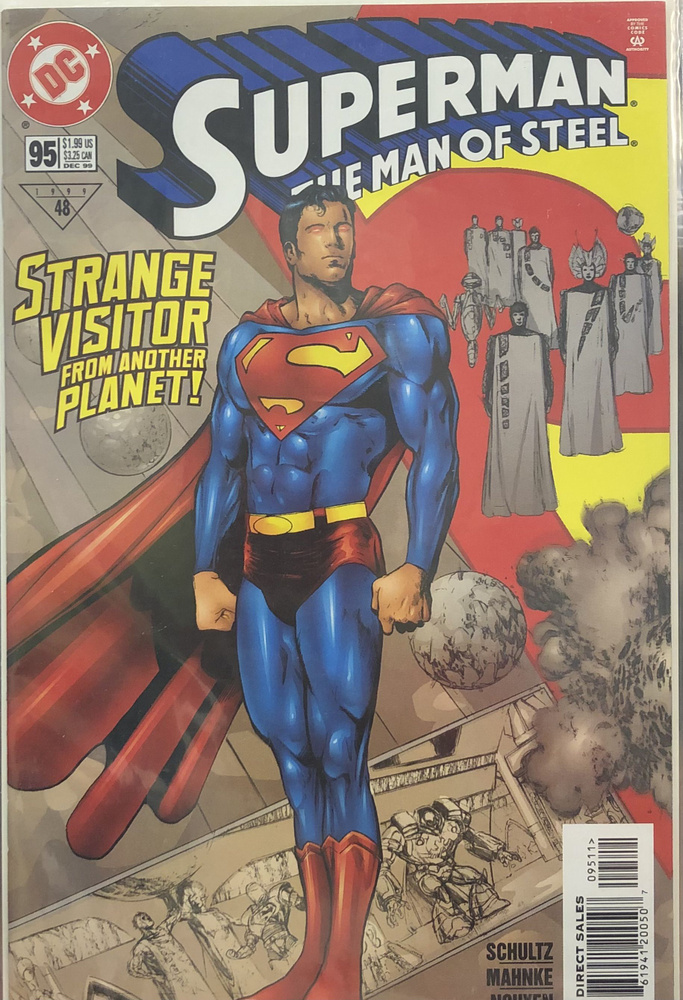 Superman: The man of steel N95. Комикс на английском языке #1