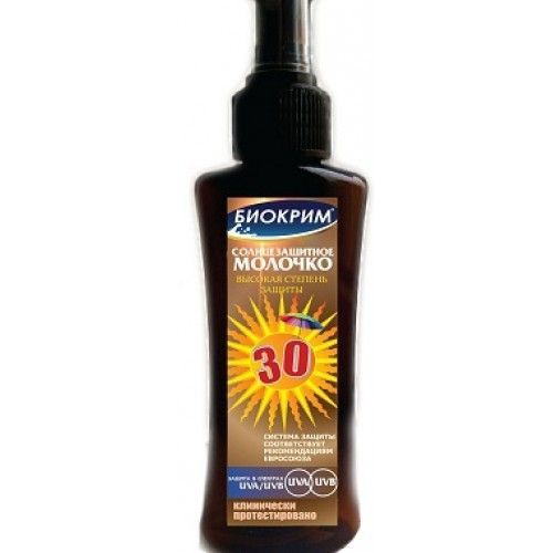 Биокрим молочко солнцезащитное SPF30 с распылителем 150 мл  #1