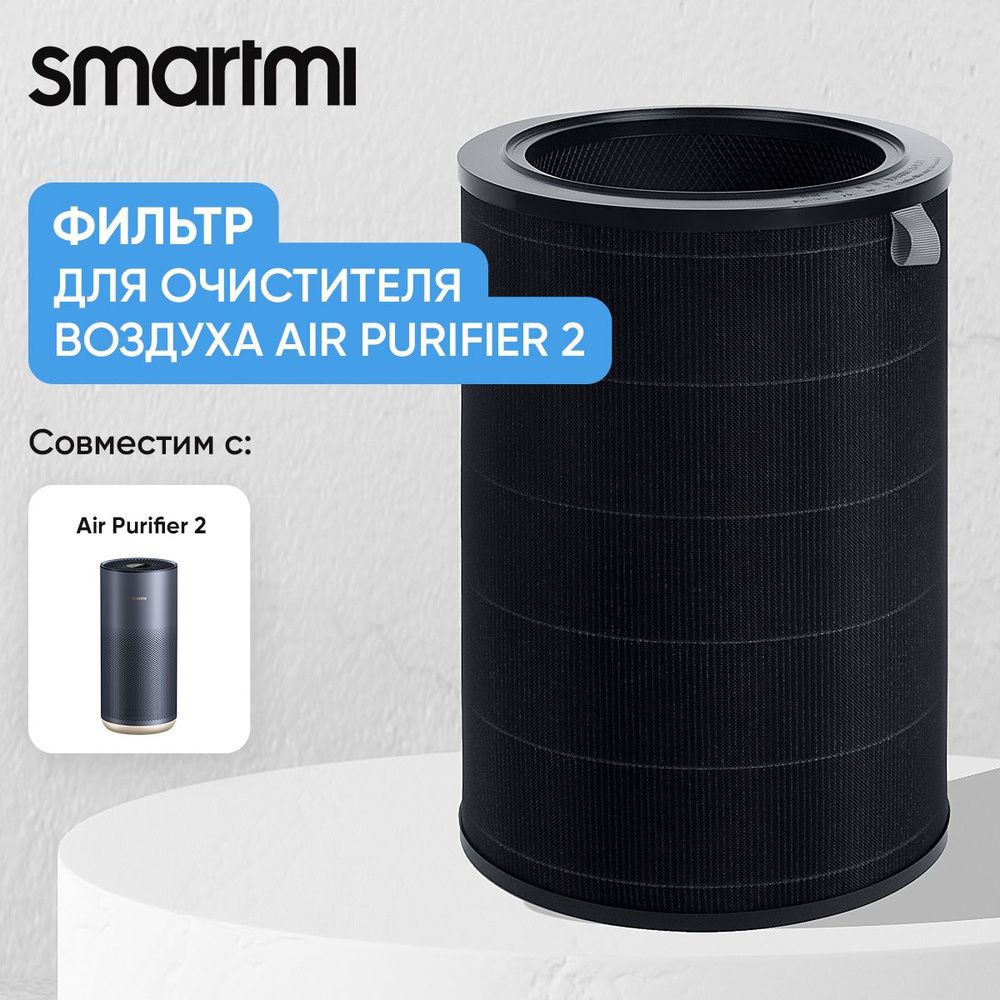 Фильтр для очистителя воздуха (сменный) HEPA-фильтр Smartmi Air Purifier 2 Filter (ZMFL-2-FLP)  #1