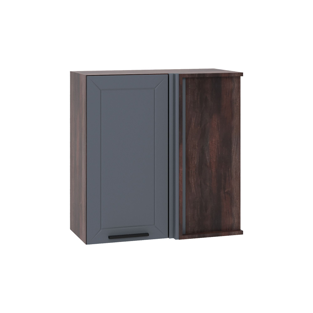 Кухонный модуль навесной шкаф Сурская мебель Глетчер 70x34,5x71,6 см угловой с 1 створкой, 1 шт.  #1