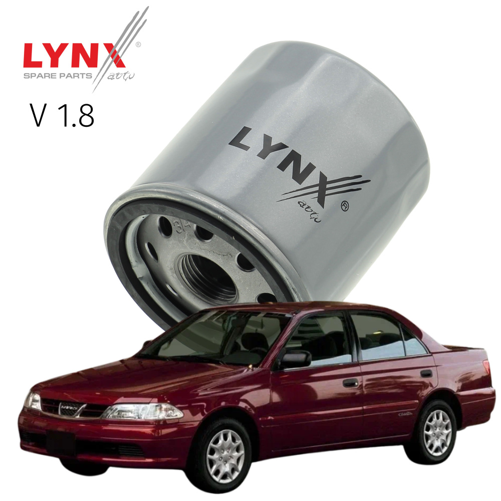 Фильтр масляный Toyota Carina (7) / Тойота Карина 1996 1997 1998 1999 2000 2001 V1.8 7A-FE / 1шт LYNXauto #1