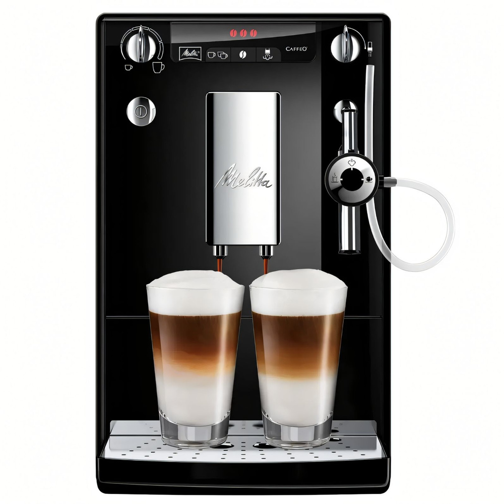 Автоматическая кофемашина Melitta E 957-201 Caffeo Solo & Perfect Milk, черная  #1