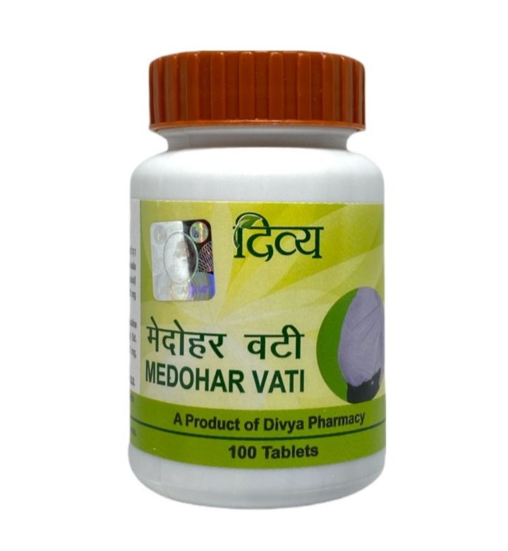 Medohar Vati (Медохар Вати) для пищеварительной и желчевыводящей системы, 100 шт.  #1