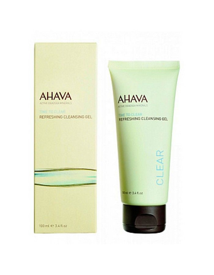 Освежающий гель для очищения кожи 100 мл Ahava Time To Clear Refreshing Cleansing Gel - 1 шт  #1