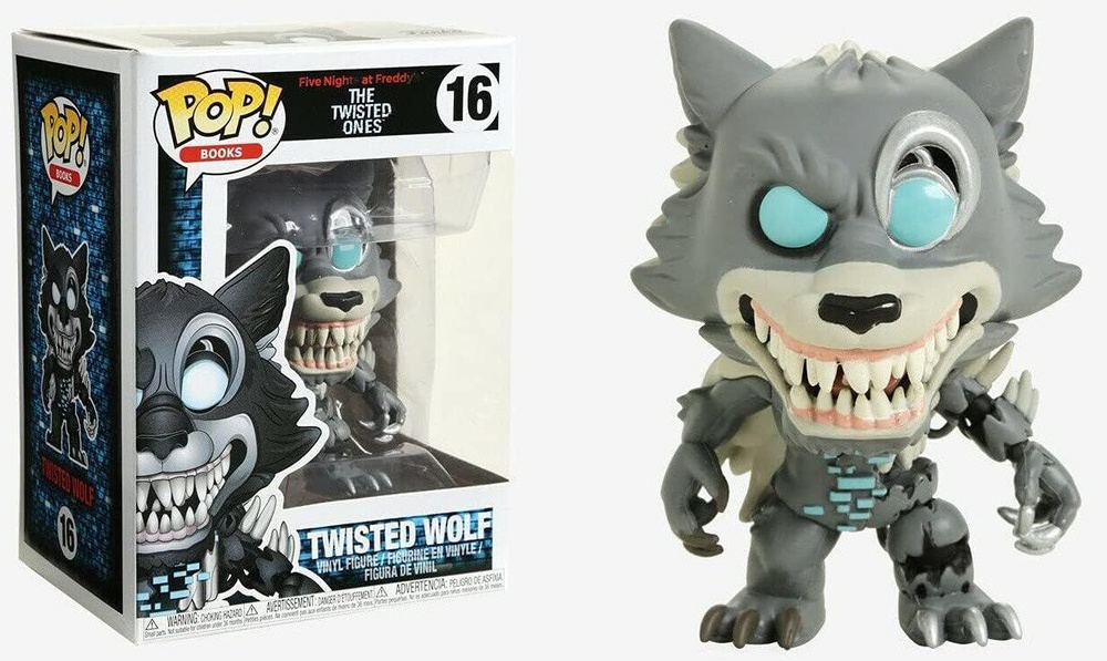 Фигурка Funko Pop! Twisted Wolf Five Nights At Freddy's (Фанко Поп Волк из книги Пять Ночей у Фредди: #1