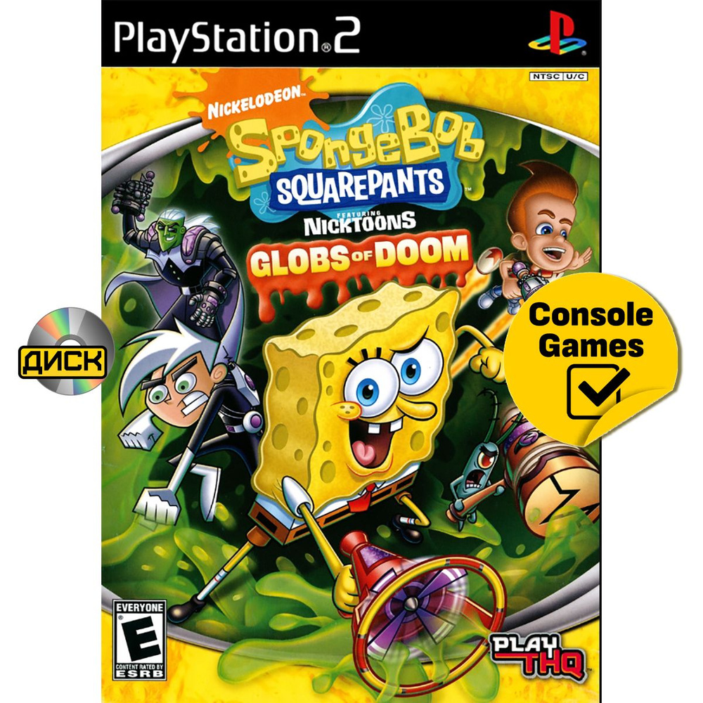 Игра PS2 SpongeBob SquarePants Featuring Nicktoons Globs of Doom (PlayStation 2 #1