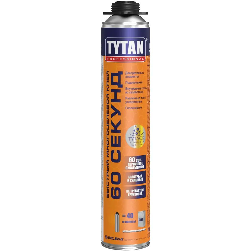 Tytan Professional Клей-пена Всесезонная 750 мл #1