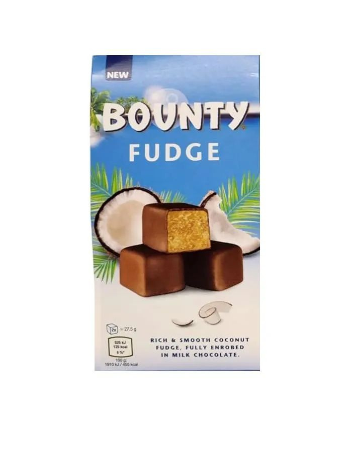 Конфеты Bounty Fudge Молочный шоколад и кокос (110г) #1