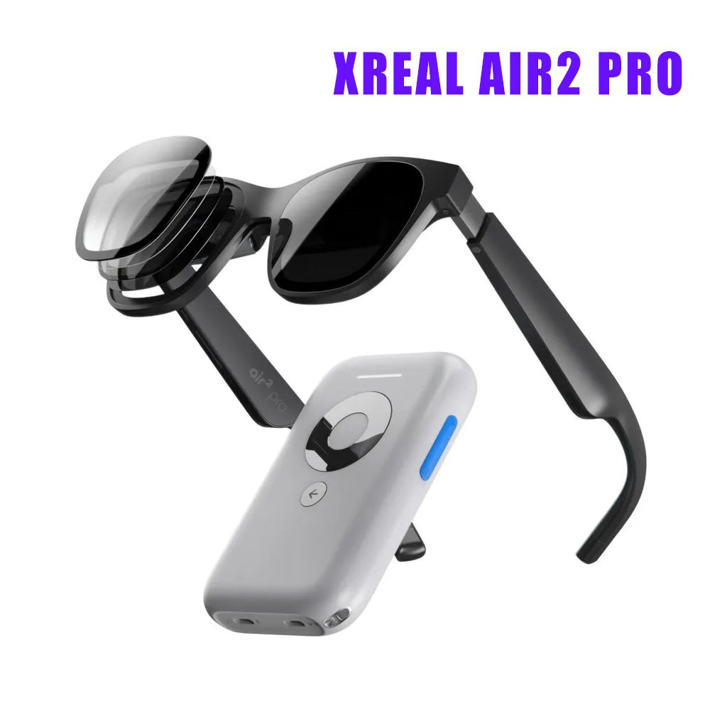 XREAL Air 2 Pro AR-очки and Beam Bundle,3-уровневое управление погружением, экран IMAX до 330 дюймов, #1