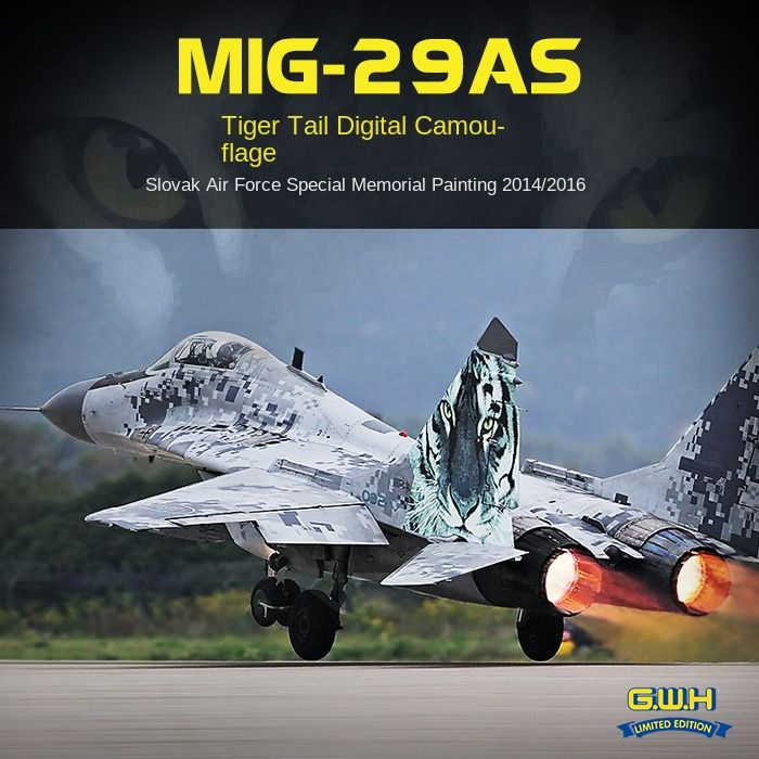 Great WaLL Hobby S4809 1/48 mig-29aS словацкие ввс 2014 специальная картина самолеты  #1