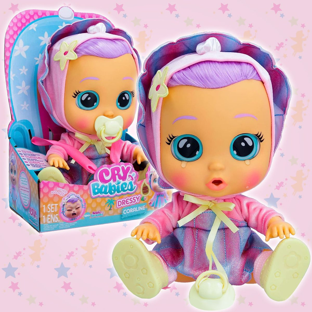 Кукла Коралина Плачущий младенец Cry Babies Dressy Coraline #1