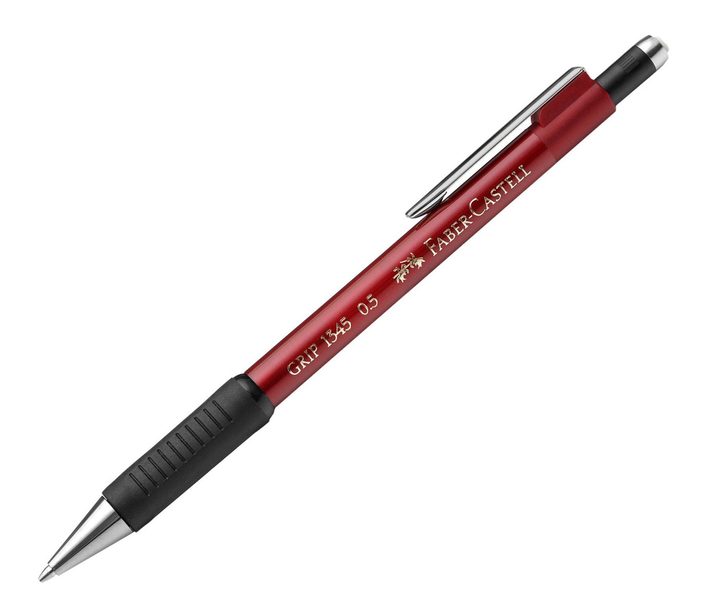 Механический карандаш FABER-CASTELL GRIP 1345 RED 0.5 мм красный корпус  #1