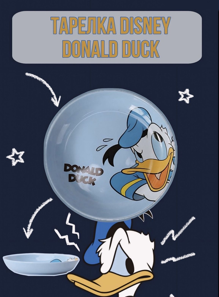 Тарелка DONALD DUCK #1