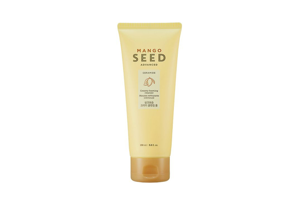 Очищающая пенка для лица THE FACE SHOP Mango seed creamy foaming cleanser #1