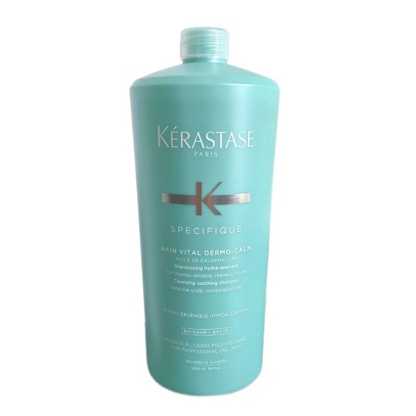 Kerastase DERMO-CALM BAIN VITAL шампунь-ванна для чувствительной кожи и нормальных волос/1000 мл  #1