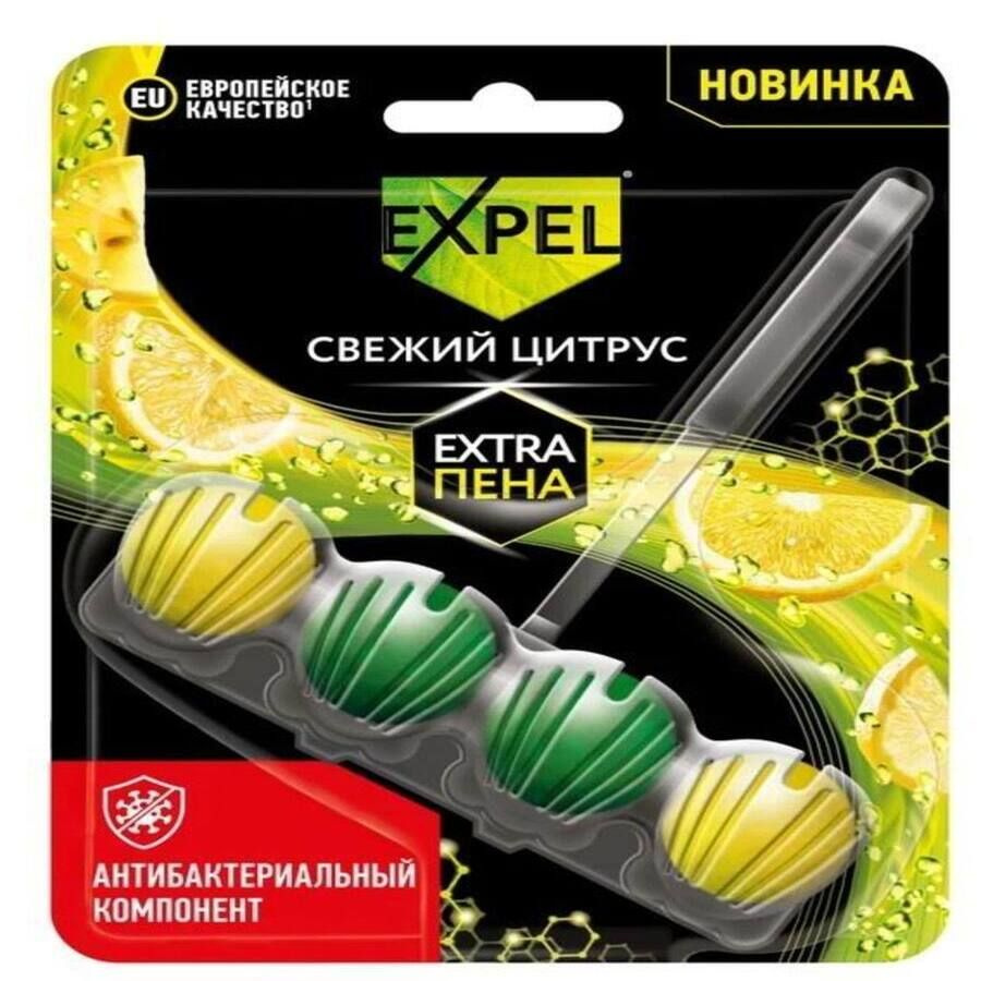 EXPEL Средство чистящее для унитаза Свежий цитрус 1*50г #1