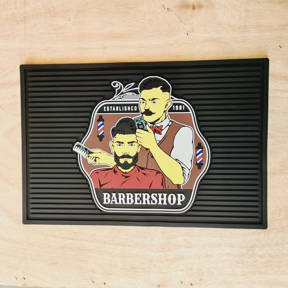 Коврик 30*45см парикмахера для инструментовBARBERSHOP #1