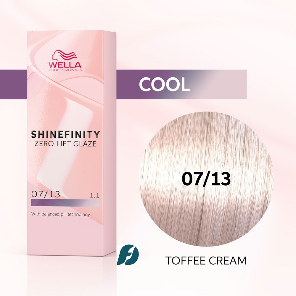 Wella Professionals Shinefinity 07/13 Гель-крем краска - Тоффи-крем, 60 мл #1