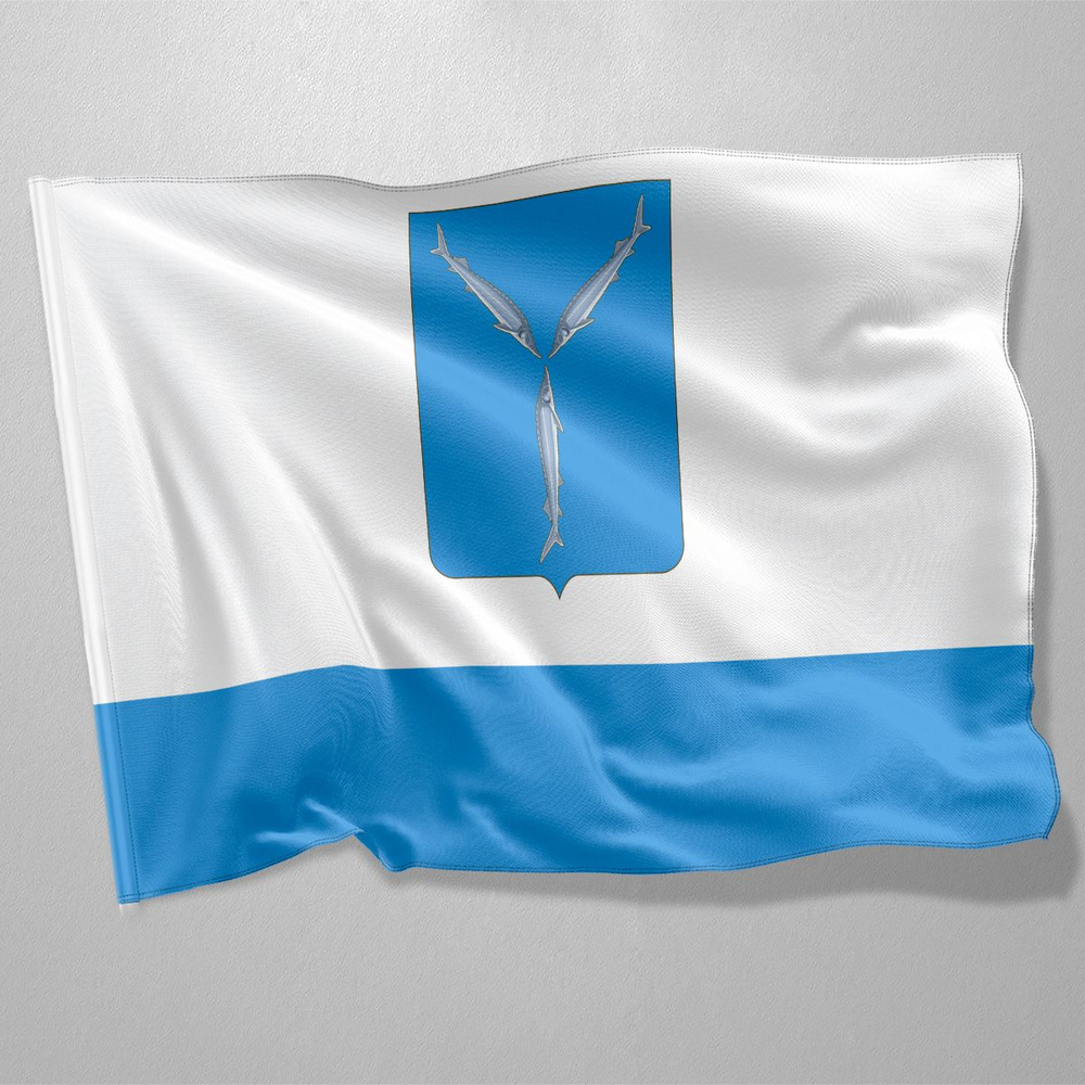 Флаг Саратова / Флаг города Саратов / 90x135 см. #1