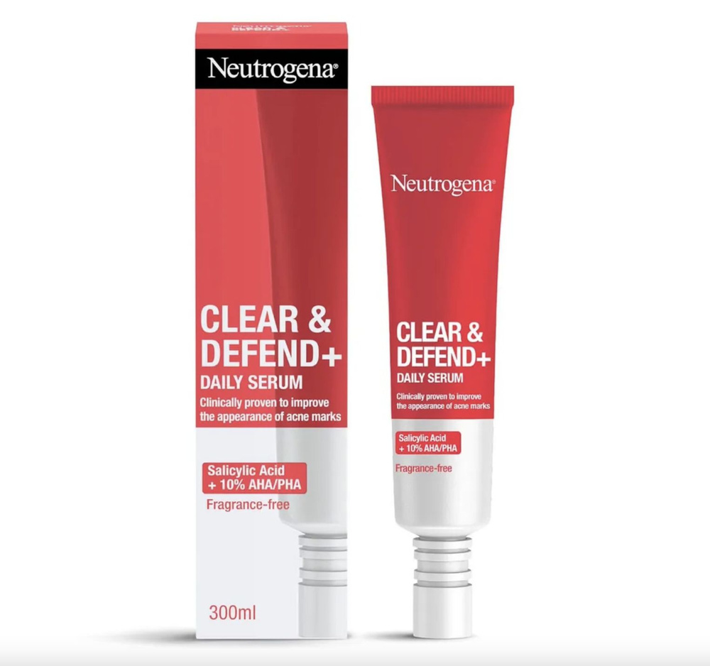 Neutrogena Сыворотка для проблемной кожи Clear&Defend+ daily serum 30 мл #1