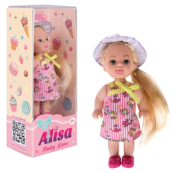 Кукла Алиса 1TOY Baby love подарок на новый год, 8 марта, девочке, внучке  #1