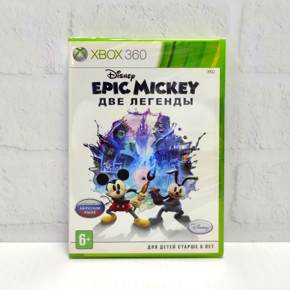 Epic Mickey Две Легенды Полностью на русском Видеоигра на диске Xbox 360  #1