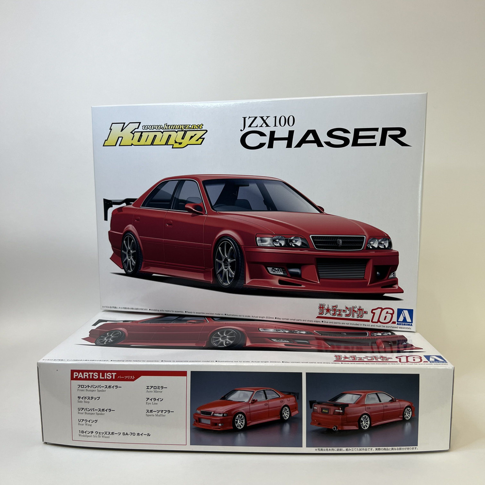 Сборная модель/машинка Aoshima 1/24 Toyota Chaser V '98 Kunny'z JZX100 арт. 06310  #1