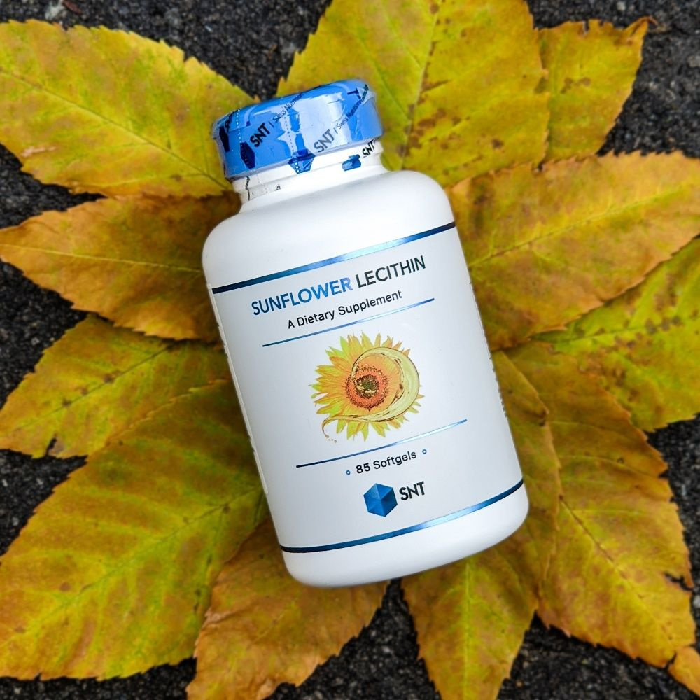 SNT SUNFLOWER LECITHIN/ СНТ САНФЛАУЭР ЛЕЦИТИН (помощь в борьбе с холестерином) 85 желатиновых капсул #1