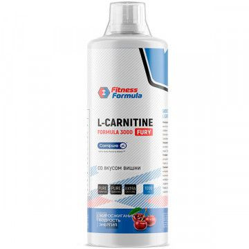 L-CARNITINE FORMULA 3000 FURY (карнитин + гуарана) 1000 мл Fitness Formula #1