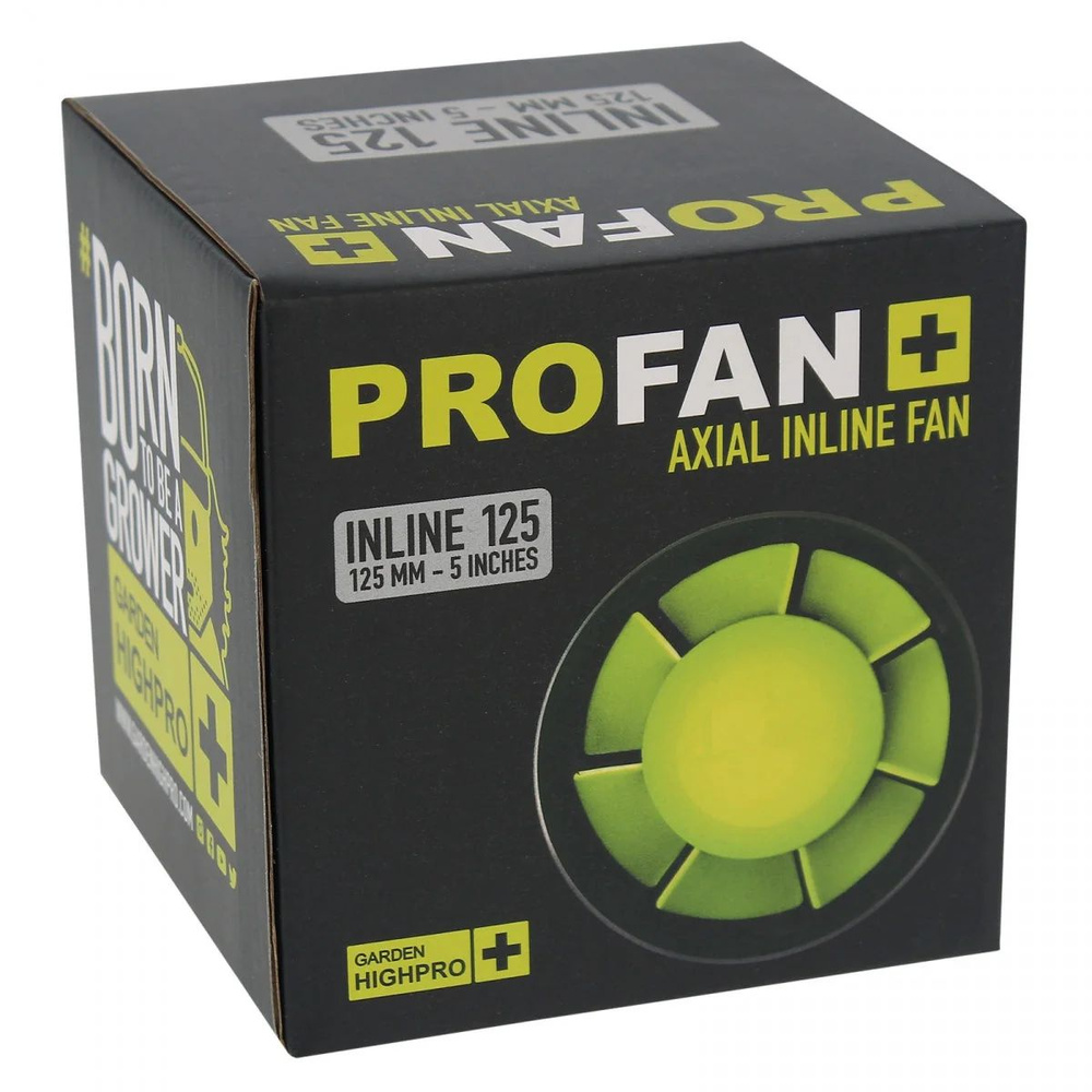 Встраиваемый вентилятор GARDEN HIGHPRO PROFAN Axial Inline Fan 125 #1