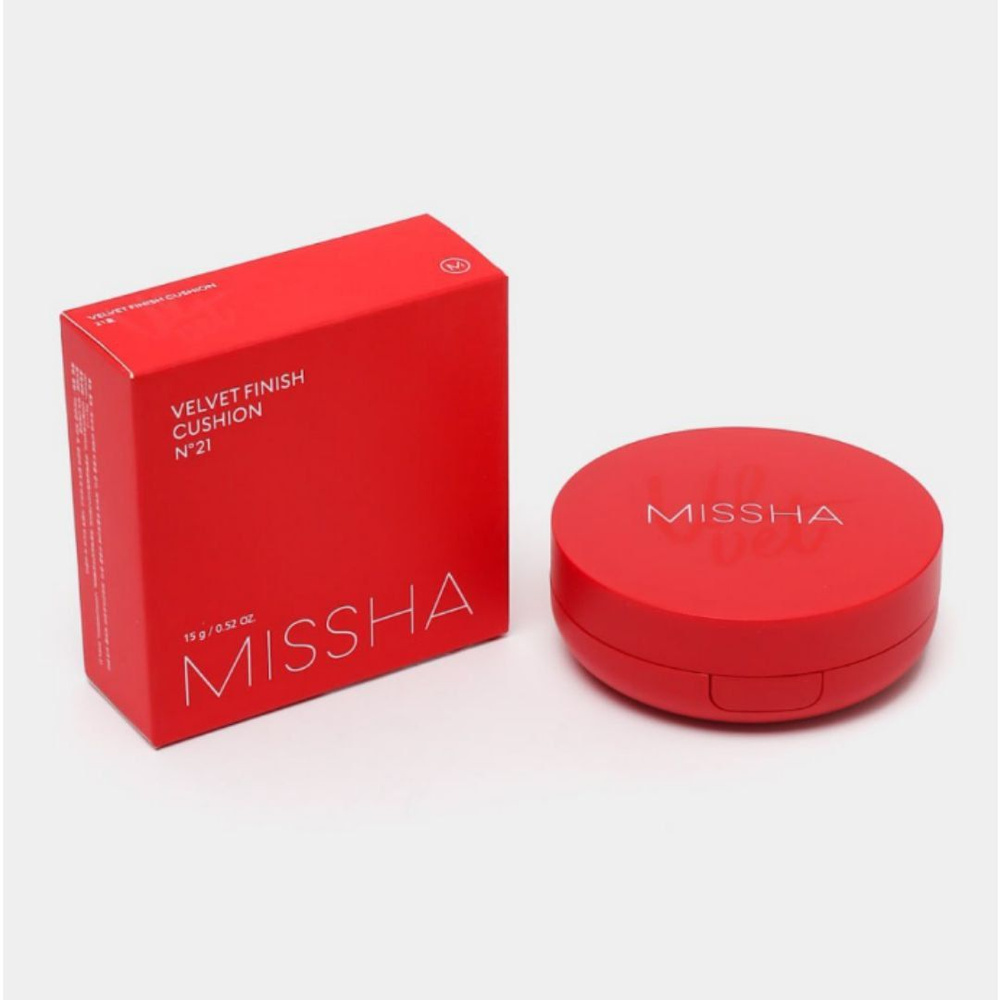 Косметический кушон MISSHA MAGIC CUSION SPF50+/PA+++, Velvet Finish, 15 ml. #1