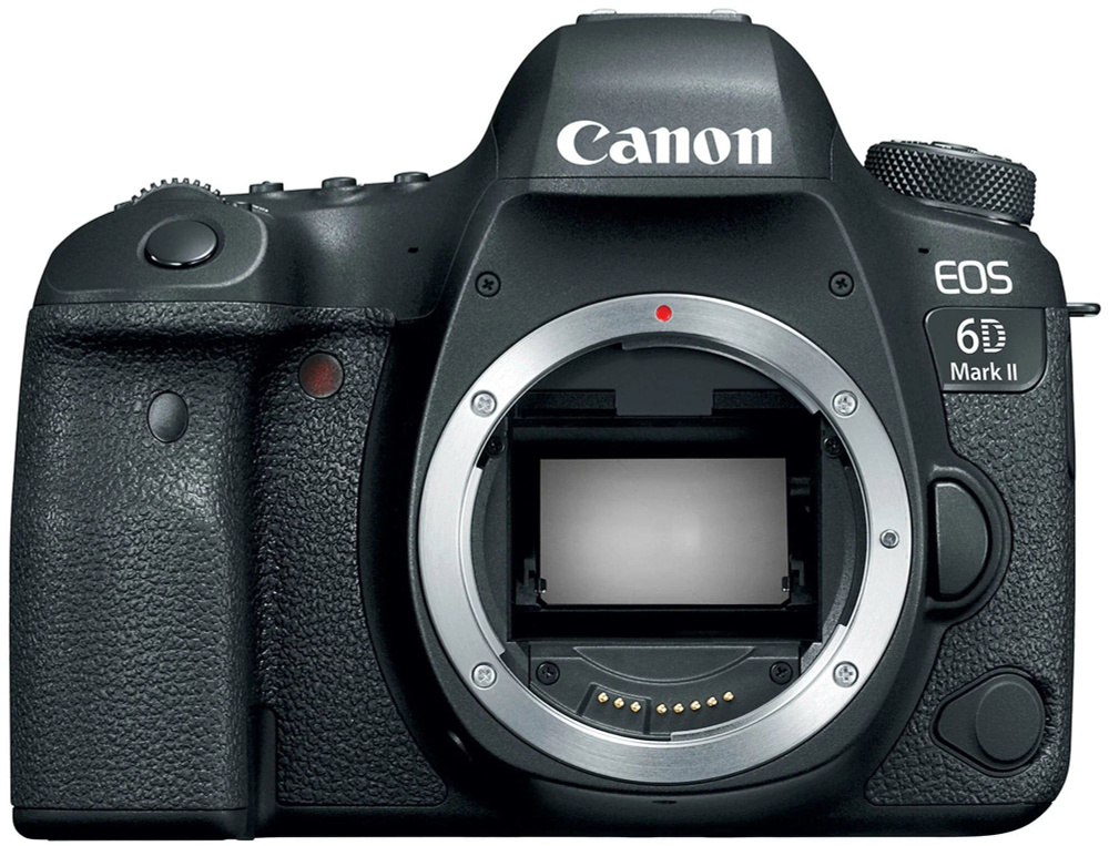 Фотоаппарат Canon EOS 6D Mark II Body, черный #1