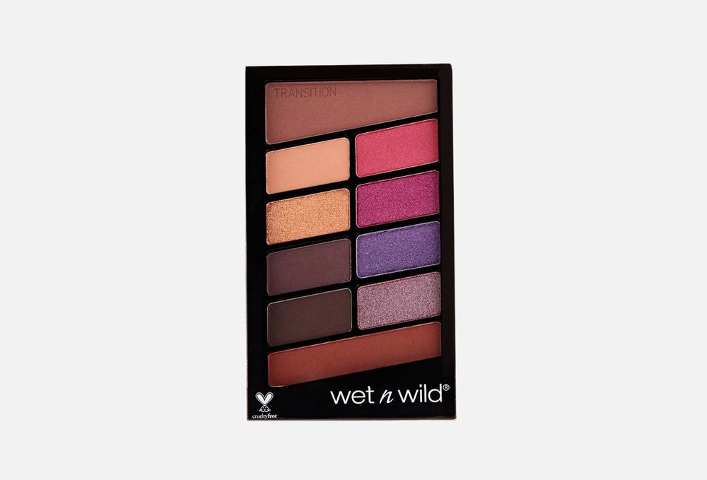 WET N WILD color icon 10 pan palette Палетка теней для век #1