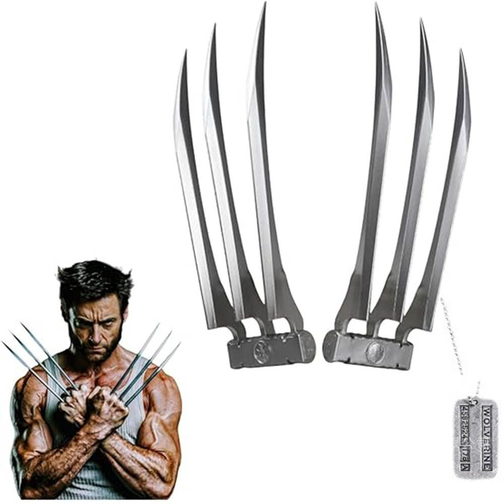 Когти Росомахи Люди Икс Wolverine X man карнавальный аксессуар 2 шт 24 см  #1