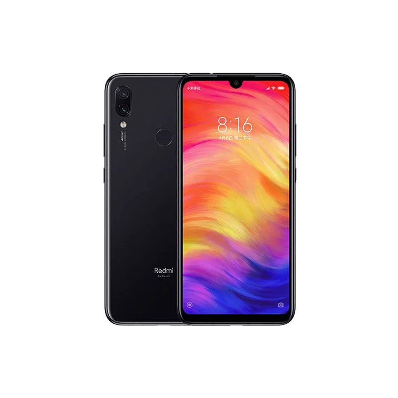 Redmi Смартфон REDMI NOTE7 6/128 ГБ, черный, Восстановленный #1