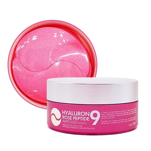 Гидрогелевые патчи для глаз Hyaluron Rose Peptide 9 #1