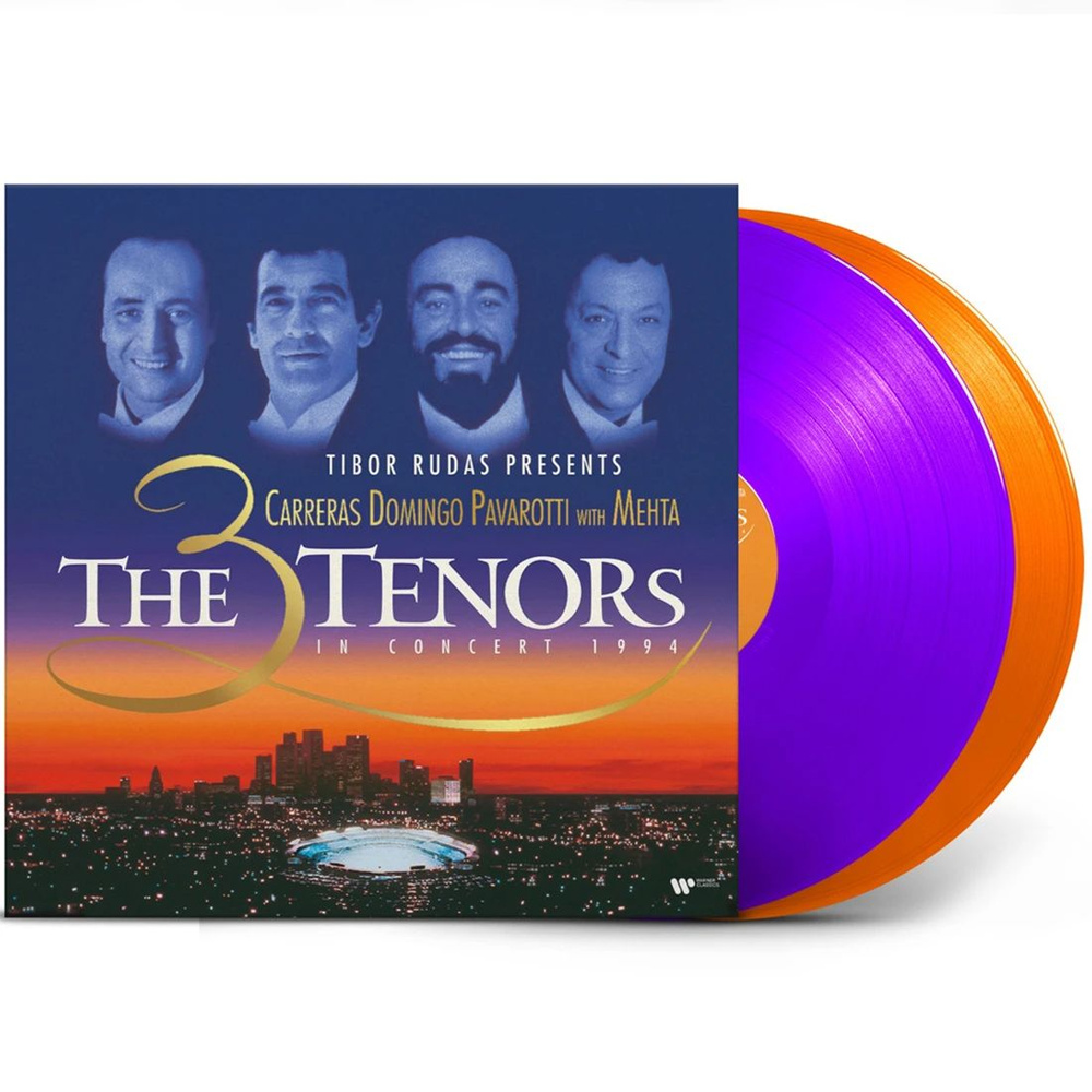 Виниловая пластинка The 3 tenors THE 3 TENORS IN CONCERT 1994 (Purple&Orange Vinyl, 2LP)  #1