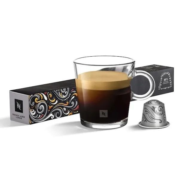 Nespresso BUENOS AIRES LUNGO - 110 ml, Кофе в капсулах, упаковка 10 шт. #1