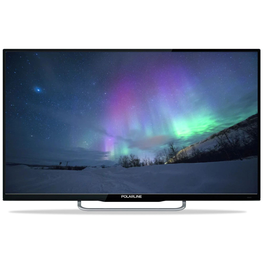 POLARLINE Телевизор 32PL54TC-SM 32" HD, черный, черно-серый #1